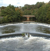 Milford horseshoe lower weir